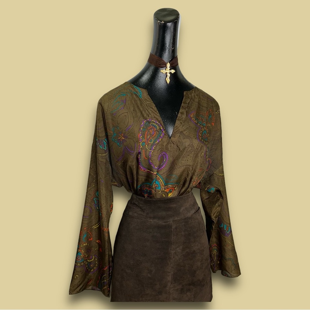 Shamask silk top